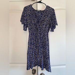 Women’s Navy Floral Dress